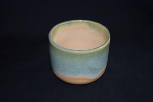 Cup with beach colors
